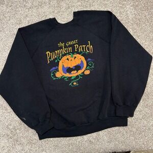 Vintage‎ The Great Pumpkin Patch Crewneck Sweatshirt Tultex Size 3XL USA Made